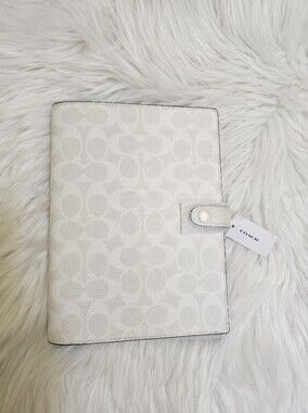 New Coach Notebook in Signature Canvas